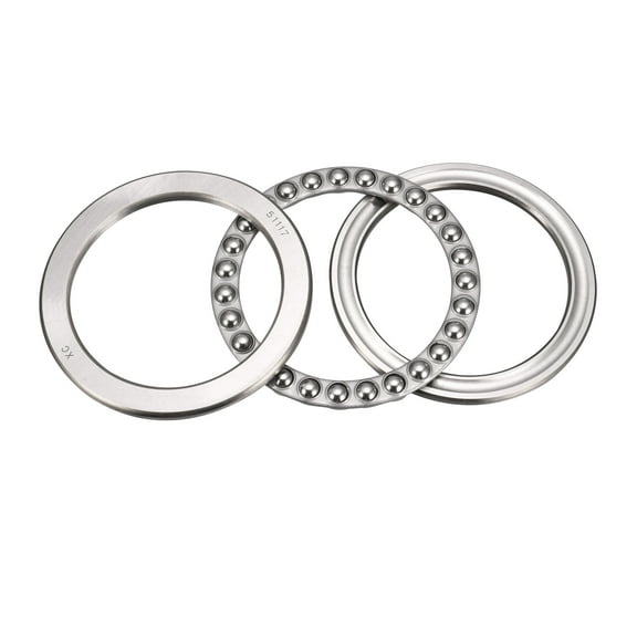 51117 Miniature Thrust Ball Bearings 85mm x 110mm x 19mm Chrome Steel with Washer