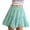 Green, variant on Womens Shorts 2025 Summer Low Rise Lace Mini Skirt Pleated Ruffle Skirt Flowy Asymmetrical Underskirt Fairy Half Skirt Casual Jean Shorts S-L