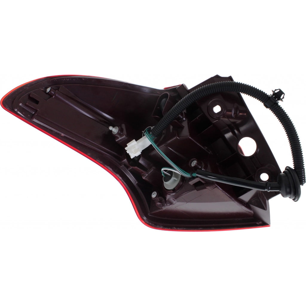 Tail Light Compatible With 2013-2015 Toyota RAV4 Right Passenger Side, Outer With bulb(s)