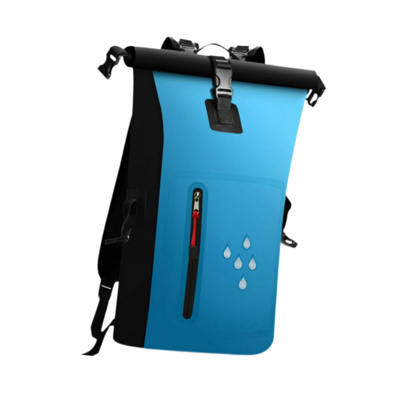 Baoblaze Dry Bag Waterproof 25L Weld Resistant Portable Portable Saco Drier Pack Blue