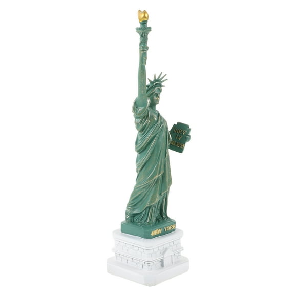 FRCOLOR Hemoton Statue Of Liberty Figurine 1 Set New York Souvenirs Desktop Decoration Home Decor Models Resin Craft Pendant