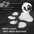 thumbnail image 2 of F-color SUV Cargo Liner para perros, resistente al agua, funda de carga para mascotas, funda para asiento de perro, alfombrilla para SUV, sedanes, furgonetas, con protector de solapa de parachoques, a, 2 of 5
