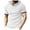 White, variant on Aofany Men's Summer Hooded Shirt Short Sleeved Casual Sports T-shirt Top Comfy Mens Blouse