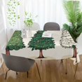thumbnail image 3 of Yayeee Tablecloths 54" x 54" Rectangle Wrinkle Resistant Party Table Cover, Hand Drawn Christmas Stars, 3 of 8