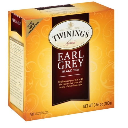 Twinings Classics Black Tea Earl Grey -- 50 Tea Bags