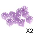 thumbnail image 1 of 10 dados de juego de mesa.,Dados de plástico D6,Dados de 6 caras,Dados de juego de mesa,Jugar a los dados digitales 2 piezas, 1 of 8