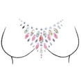 thumbnail image 1 of WREESH Exquisite Acrylic Chest Sticker Diamond Art Carnival Party Chest Decoration, 1 of 1