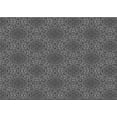 thumbnail image 1 of Ahgly Company Machine Washable Indoor Rectangle Transitional Dark Gray Black Area Rugs, 7' x 9', 1 of 7