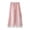 Pink, variant on WNVMWI Little Girls Stripe Flowy Pants Children Wide Leg Loose Trousers with Lace Hem Trim Kids Summer Bottoms 1-2 Years Pink