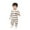 L-Beige510, variant on MEZZALL Baby Boys Long Sleeve O-Neck Bodysuit Cartoon Onesie Knit Romper Striped Gentleman Outfits Soft Comfortable Clothes For 0 18 Months Old. Holiday Toddler Clothing