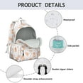 thumbnail image 4 of Pomeranian Dogs with Hearts Backpack for School,Cute School Bag,Schoolbag with Adjustable Shoulder Straps & Padded Back,13.4"x11"x4.7", 4 of 6