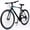 Black, variant on Hykolity Road Bike 14 Speed for Adults with Caliper Brakes Racing Adult Bike Flat Handle High-Carbon Steel Frame Adult Bicycle for Men and Women Black