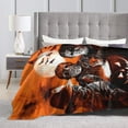 thumbnail image 5 of Michael Myers Blanket Cozy Warm Flannel Throw Blanket for Living Room Bedroom Bed Sofa Car, All Seasons Fleece Blankets Gifts for Kids Teens Adults 50"X40", 5 of 8