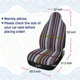 thumbnail image 5 of Universal Baja Blanket Ethnic Bucket Front Seat Cover, 5 of 6
