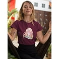 thumbnail image 2 of Anime Schoolgirl In Surprise T-Shirt Women -Image by Shutterstock, Female Large, 2 of 4