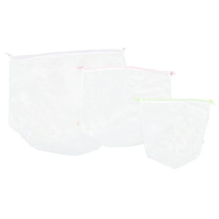 WORGEOUS  3 Pcs Net Bags for Dishwasher Travel Laundry Bras