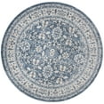 thumbnail image 2 of SAFAVIEH Charleston Cheshunt Oriental Area Rug, Navy/Creme, 6'7" x 6'7" Round, 2 of 8