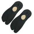 thumbnail image 7 of Cheers.US 1 Pair Unisex Two Toe No Show Socks Non Slip Low Cut Boat Socks, 7 of 7