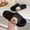 Black, variant on A Pair of Summer Slippers for Men and Women, Universal EVA Anti Slip and Wear-resistant Cool Slippers, Comfortable Indoor and Outdoor with Exposed Toes, One Foot Slippers for Couples, Summer Cool Sl