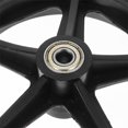 thumbnail image 3 of CRILSTYLEO 4Pcs Black Rubber Replacement Rear Wheels for Wheelchairs Compatible with Most Walker Models, 3 of 8