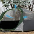 thumbnail image 4 of 4 Person Blackout Camping Tent, Easy Setup Waterproof Family Dome Tent for Camping with Rainfly, Portable Double Layer Large Family Tent for Outdoor Camping&Hiking, 4 of 12