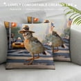 thumbnail image 3 of Orinice Street Scene Graphic Decorative Pillow Cover for Home Couch Living Room Bed Sofa 20x20in, 3 of 5