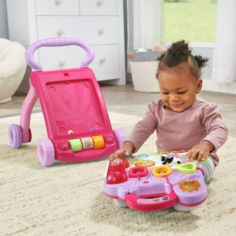 Baby walker vtech pink online