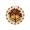 E, variant on Ktlvex Christmas Diamond Art Ornament Hanging Decor,7.87 Inch Round Pearl Rhinestone Pendant, DIY Hanging Holiday Xmas Tree Party Window Decor(C)