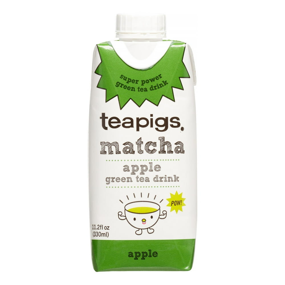Teapigs Matcha Green Tea, Elderflower, 11.1 Fl Oz