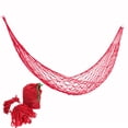 thumbnail image 2 of Portable Hammock | Sleeping Hammock Nylon Camping Hammock | Large Weight Limit Swing Mesh Hammock, Outside Nylon Hammocks for Trees Hiking Camping, 2 of 9