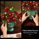 thumbnail image 5 of Building Block Toy PLAXSOON Dahlia Flowers con jarrón, 1482 unidades, 5 of 9
