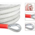 thumbnail image 2 of 1x Trailer Rope Nylon Tow Recovery Rope Tow Rope With 2 Hook For Truck ATV 3/5 Tons Replacement Automobiles Parts, 2 of 8