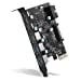 thumbnail image 3 of PCI-E x 1 to USB Expansion Card, USB 3.0 5Gpbs(3 x USB A - 2 x USB C - 1 x Internal 19-Pin Header) - USB PCI Express Card, PCIE Motherboard Card for PC Desktop, Support Windows Mac OS Linux, 3 of 15