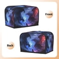 thumbnail image 3 of Goofa Red And Blue Fire Dragon Print Toaster Cover 2 Slice, Two Slice Bread Machine Cover Quilted Toaster Covers Bread Maker Cover Kitchen Appliance Cover, 3 of 7