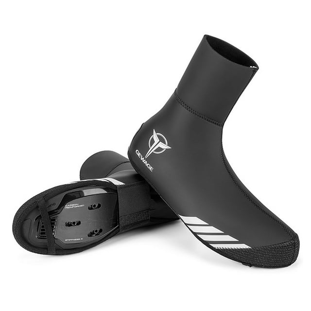 Housses de Chaussures de Vélo Imperméables avec Doublure en Polaire, Housses de Chaussures de Vélo de Route Chaudes, Housses de Chaussures de Vélo de Montagne, Housses de Protection