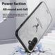 thumbnail image 3 of For Samsung Galaxy A26 5G Case Deer Pattern Cloth Texture PU Leather Hybrid Phone Cover - Grey, 3 of 5