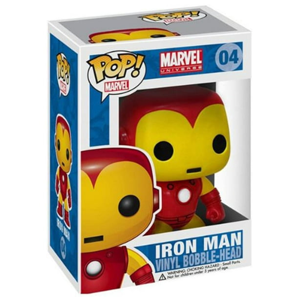 Pop! Merveille Vinyle Bobble-Head Iron Man 04