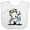 AA-White, variant on Inktastic Westie Fishing Buddy Boys or Girls Baby Bib