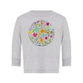 thumbnail image 1 of Circle Of Flowers Long Sleeve Toddler -Image by Shutterstock,  5 Toddler, 1 of 4