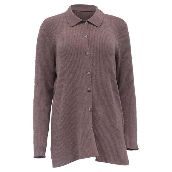 Pre-Owned Jason Wu Knitted Buttoned Cardigan in Beige Polyester