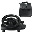thumbnail image 4 of Racing Steering Wheel, 7 In 1 Driving Force Racing Wheel And Floor Pedals, 270 Degrees Universal USB PC Gaming Racing Wheel For PC, For PS3, For , For , For , For 360, For, 4 of 8