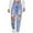 Light Blue, variant on Women Cargo Pants Ripped Boyfriend Jeans High Waist Baggy Plus Size Aesthetics Wide Leg Denim Pants Distressed Y2K Streetwear Pink L