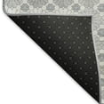 thumbnail image 5 of Addison Rugs Mayfield Premium Machine Washable Transitional Geometric Silver Rectangle Rug, 2'6" X 3'10" Machine Washable Transitional Geometric Silver Oversized Sherpa Throw Blanket, 5 of 7