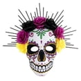 thumbnail image 2 of EVA con lazos de flores. Un accesorio imprescindible para el disfraz festivo del Día de los Muertos, la fiesta de Halloween, la fiesta de disfraces y la fiesta de disfraces., 2 of 6