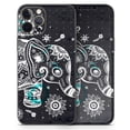 thumbnail image 5 of DesignSkinz Aztec Elephant Blue Accented Modern Illustration Full-Body Skin Decal Wrap Cover for iPhone 11 Pro, 5 of 9