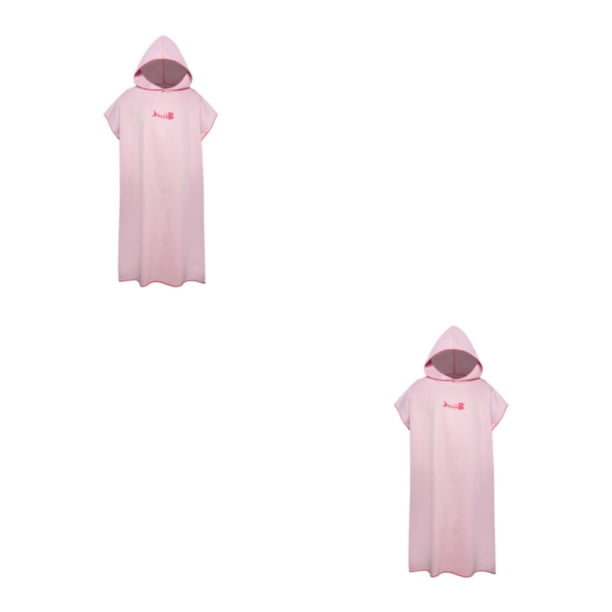 Advancent Toalla de microfibra para baño Unisex, absorbente, ligera y de felpa, suave y absorbente, toallas de baño para el cuerpo, Poncho de Type7 NO7