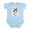 Sky Blue, variant on CafePress - Daddy Rocks Body Suit - Baby Light Bodysuit, Size Newborn - 24 Months
