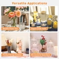 thumbnail image 6 of 5 Pack Glass Cylinder Vases, Clear Glass Flower Vases for Centerpieces, Floating Candle Holders for Wedding Table and Home Decor, 4", 6", 7.5", 8", 10" Tall, 6 of 9