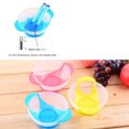 thumbnail image 5 of Hariumiu Kitchen 3Pcs Baby Feeding Bowls with Sensing Spoon Fork and Bottom Anti Slip Silicone Suction Cup, Baby Food Bowl First Stage Dishwasher and Microwave Safe, 5 of 10