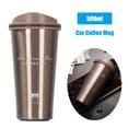 thumbnail image 1 of Tasse à Café de Voiture en Acier Inoxydable 500 ml, Étanche, Isolée, Tasse Thermique Contenant Isotherme, Tasse de Voyage Portable pour Voiture, 1 of 7